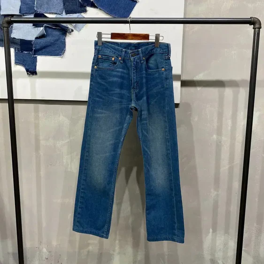 (28인치) 리바이스 505 캐주얼 워싱 청바지 데님팬츠 상품이미지1