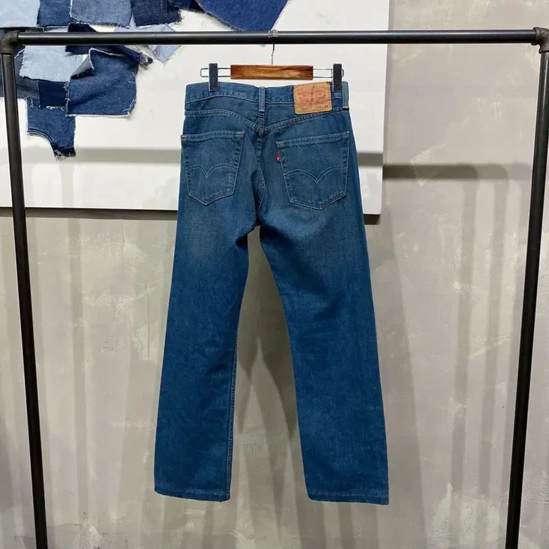 (28인치) 리바이스 505 캐주얼 워싱 청바지 데님팬츠 상품이미지3