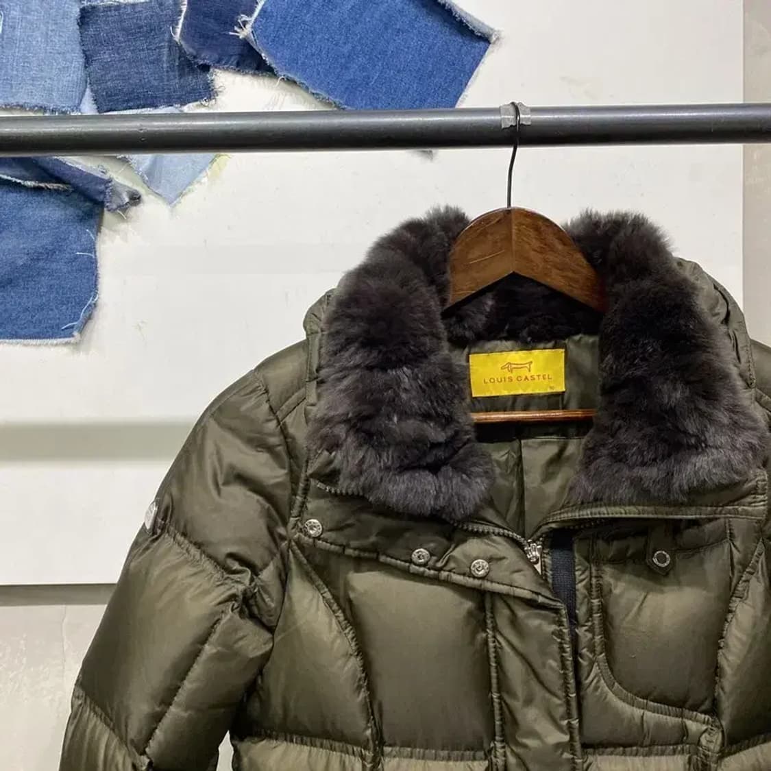 (90) 루이까스텔 여성 골프 덕다운 오리털 퀼팅 롱패딩 상품이미지2