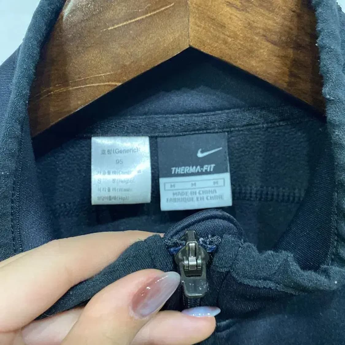 (95) 나이키 스포츠 운동 써마핏 약기모 기능성 집업 자켓 상품이미지6