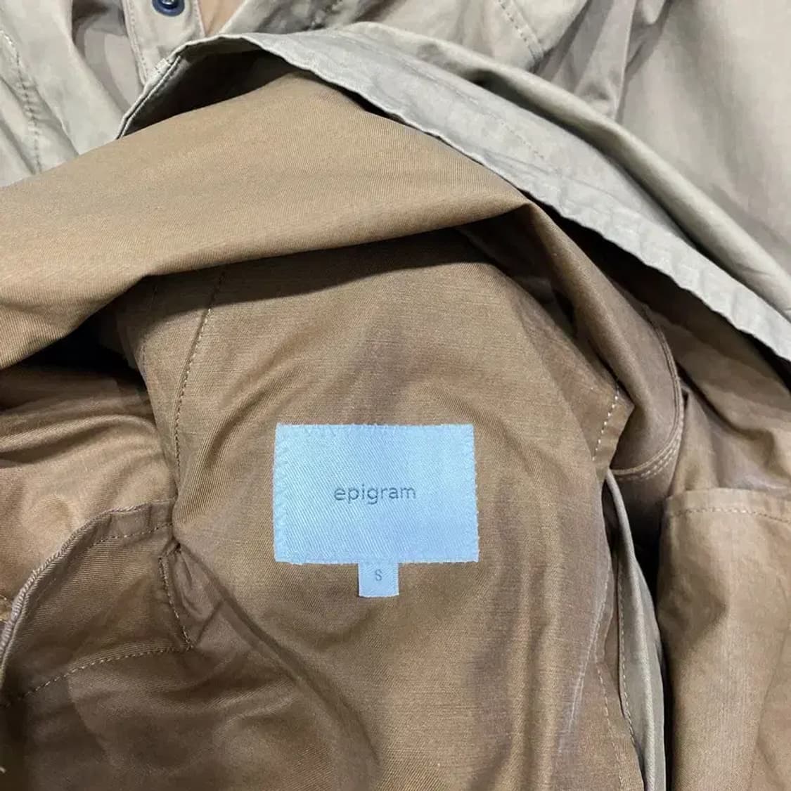 (95) 에피그램 캐주얼 신슐레이트 후드 롱 야상자켓 상품이미지5