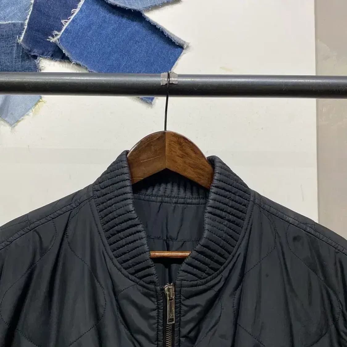 (95) 에르메네질도 제냐 명품 캐시미어 퀼팅 블루종 자켓 상품이미지2