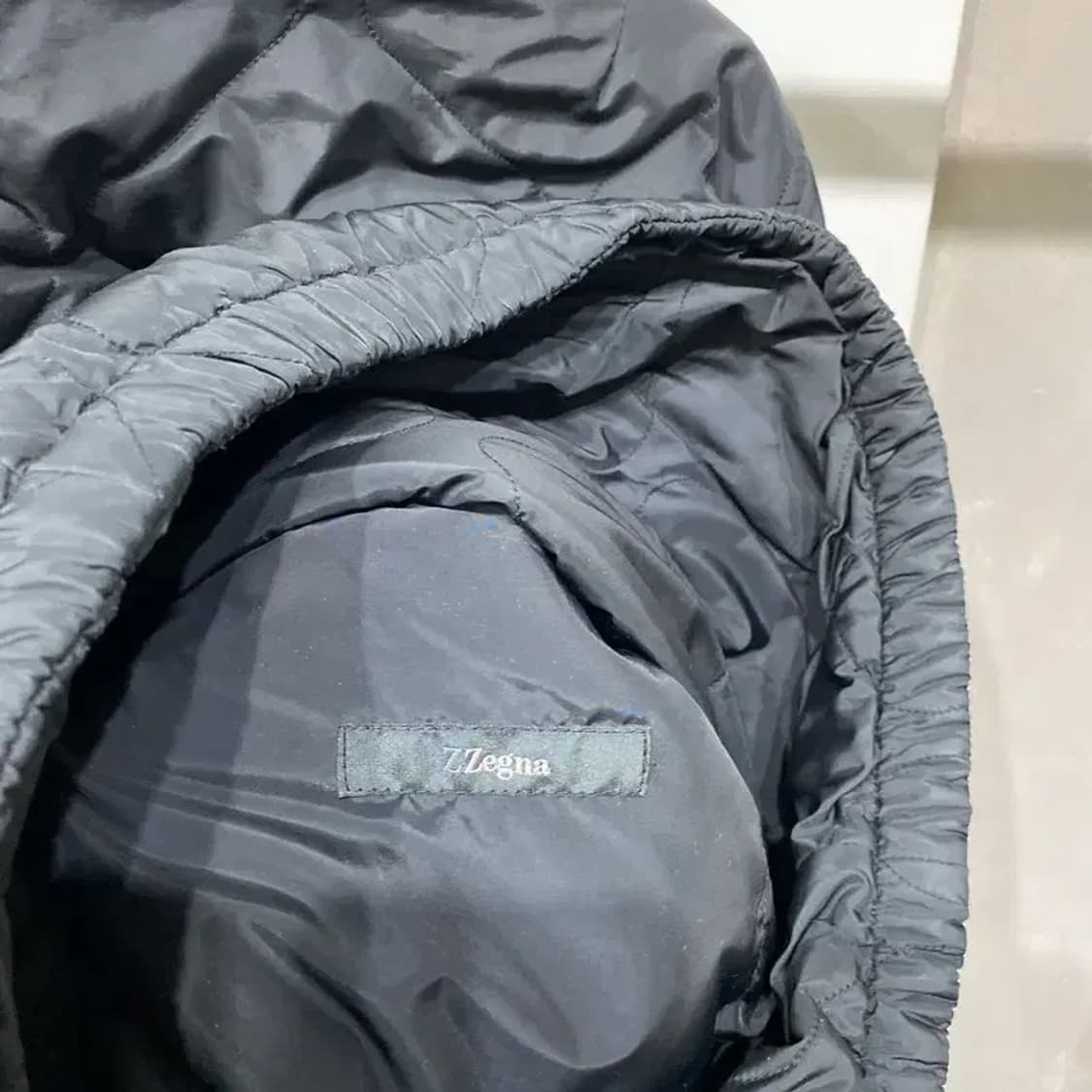 (95) 에르메네질도 제냐 명품 캐시미어 퀼팅 블루종 자켓 상품이미지5