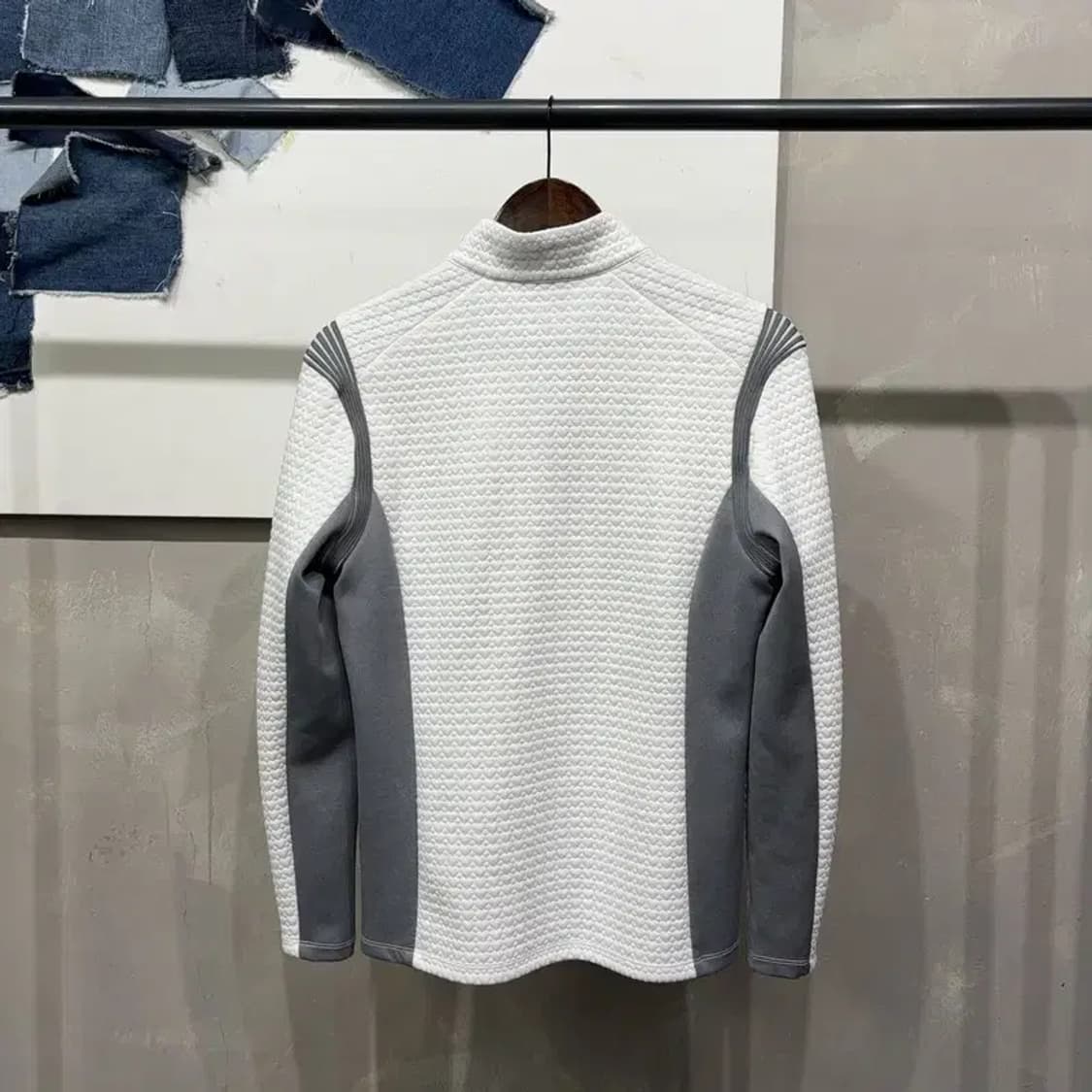 (100) 클리브랜드 여성 골프 기능성 반집업 긴팔 티 상품이미지3