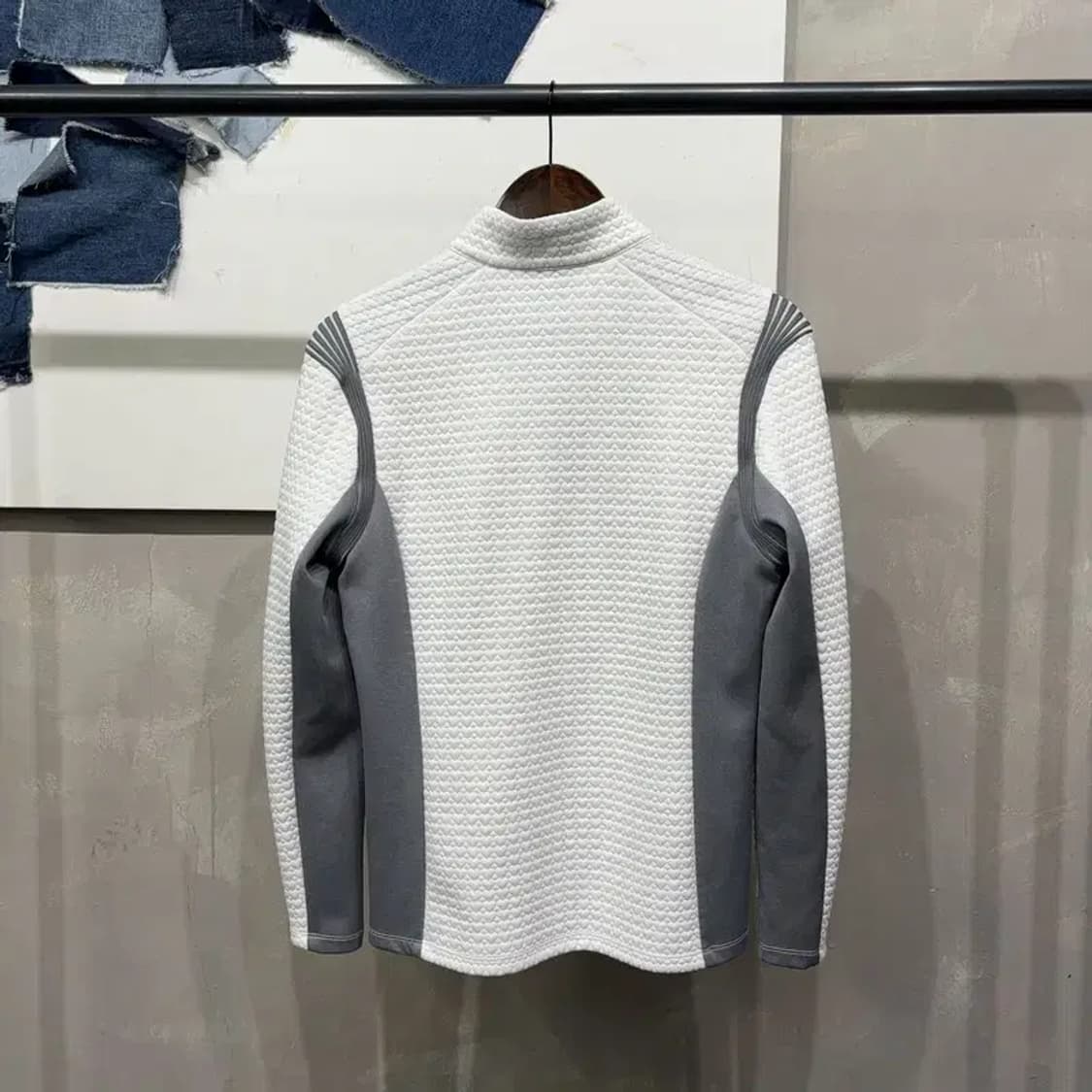 (100) 클리브랜드 여성 골프 기능성 반집업 긴팔 티 상품이미지4