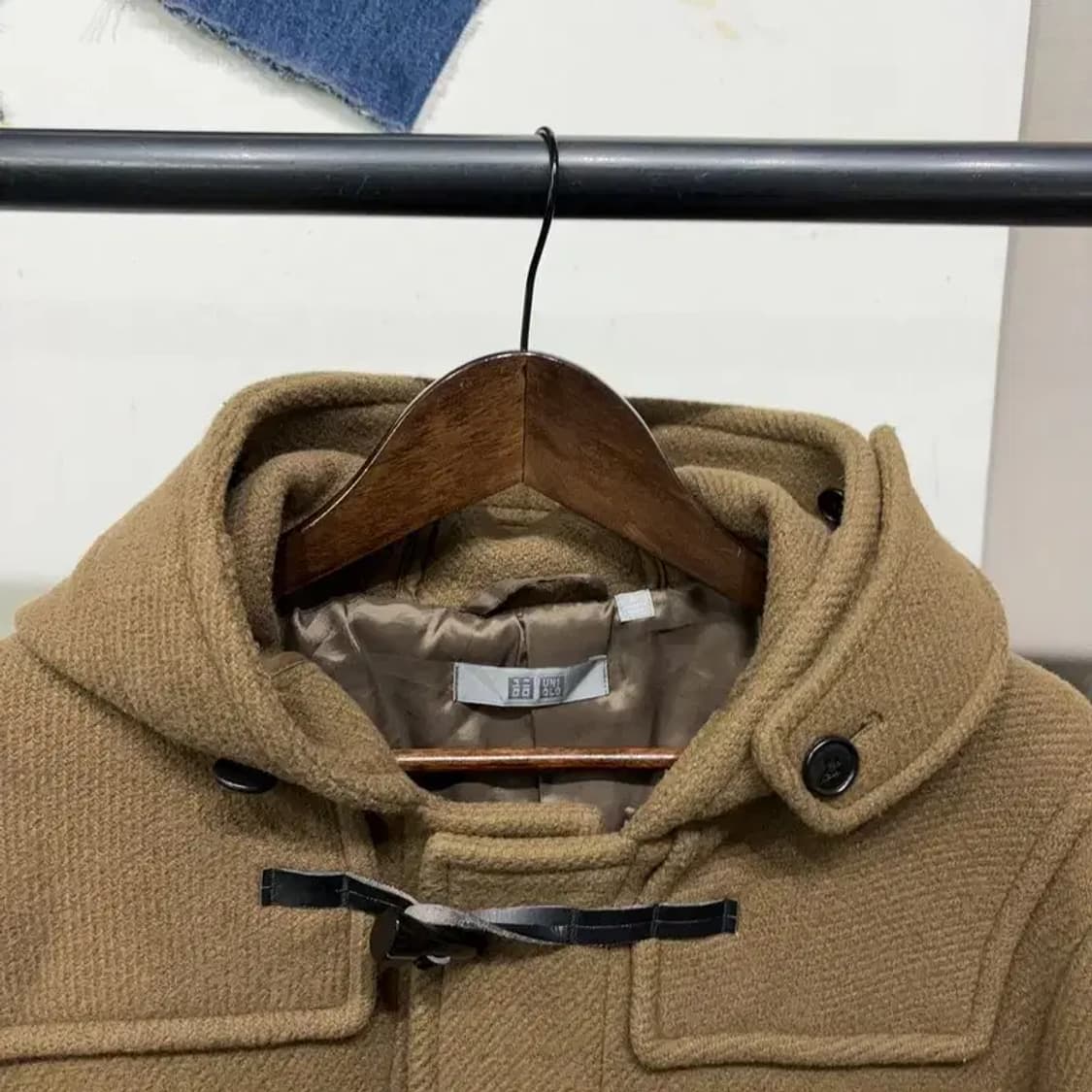 (100) 유니클로 캐주얼 클래식 울 떡볶이 코트 상품이미지2