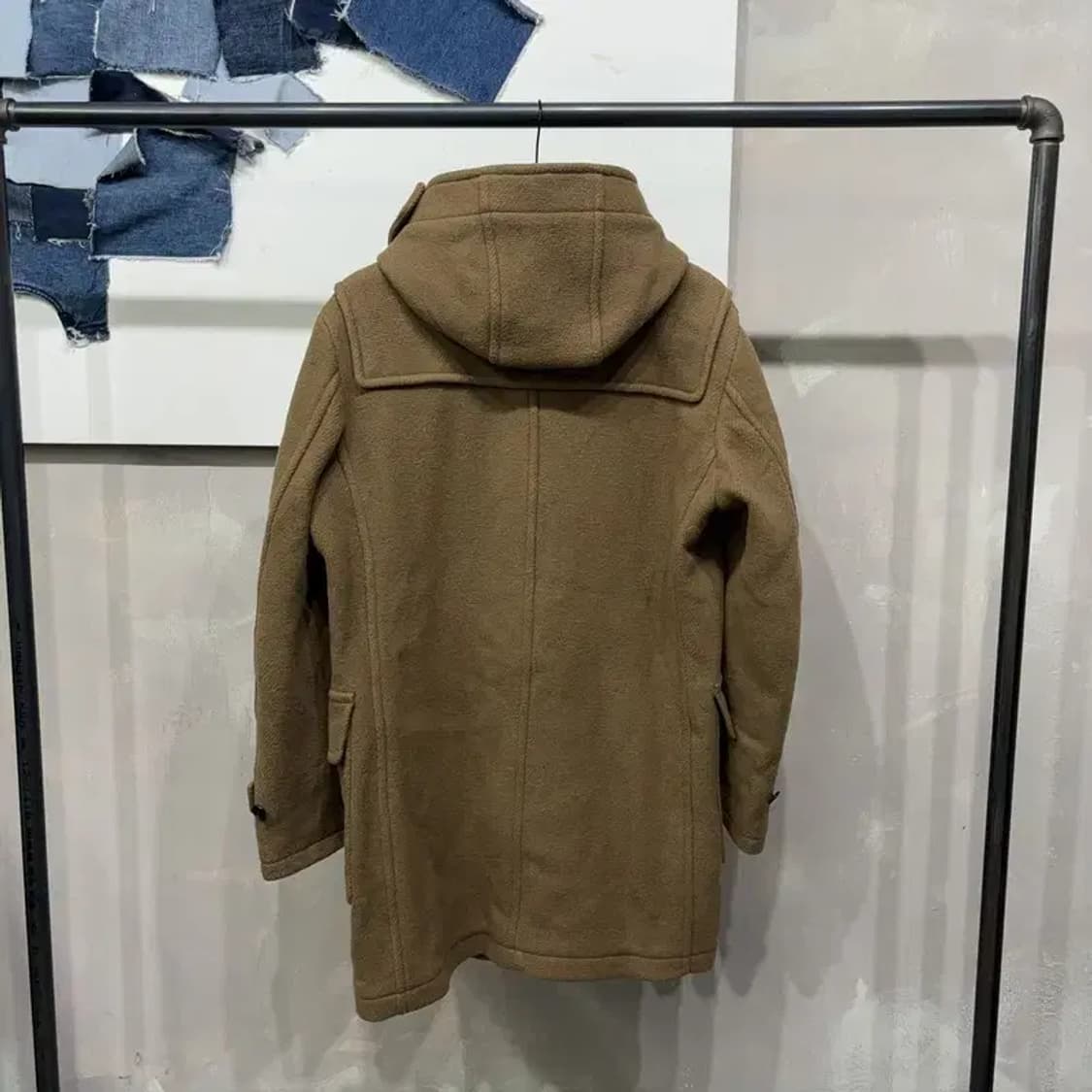 (100) 유니클로 캐주얼 클래식 울 떡볶이 코트 상품이미지3