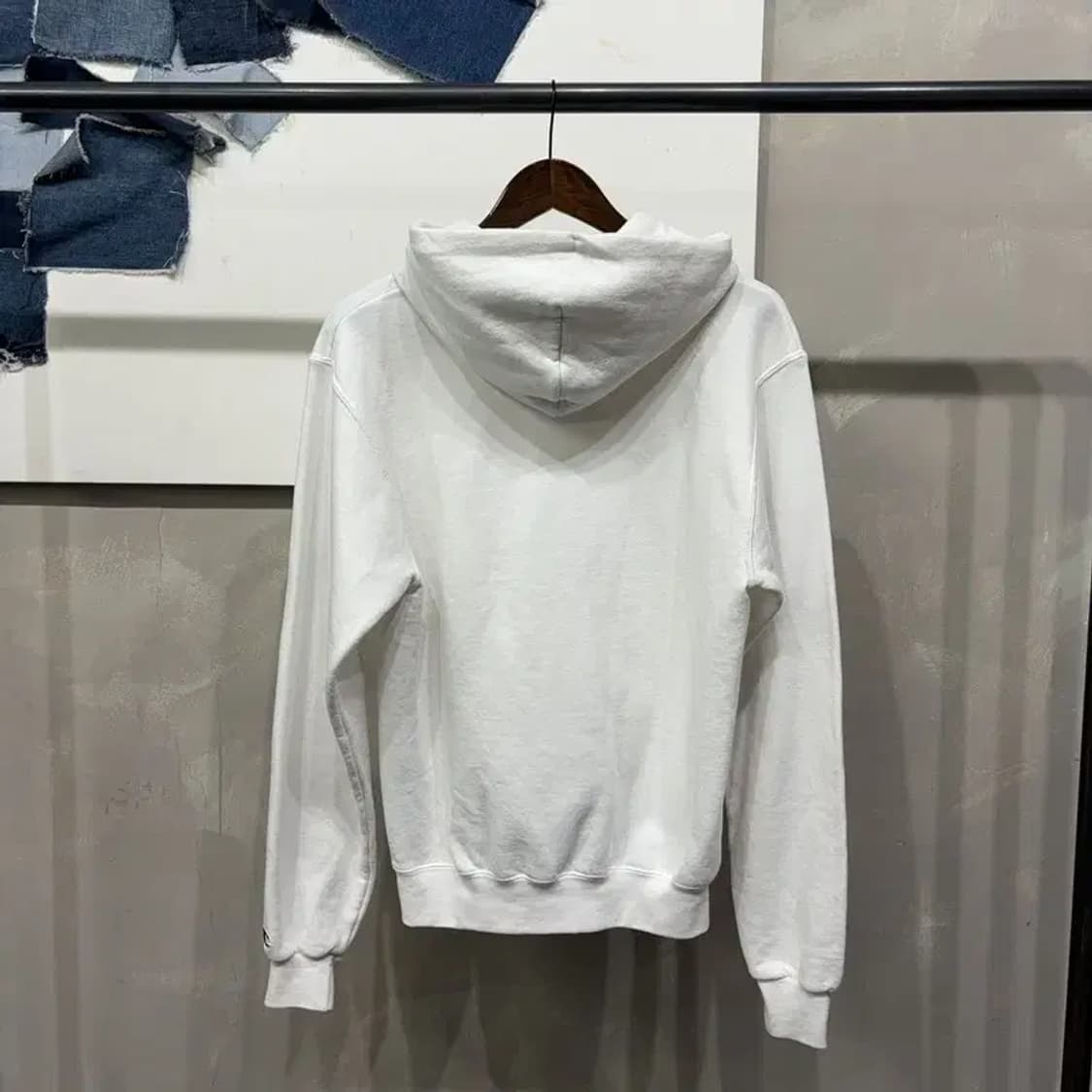 (90) 챔피온 캐주얼 스트릿 기모 자수 후드티 상품이미지3