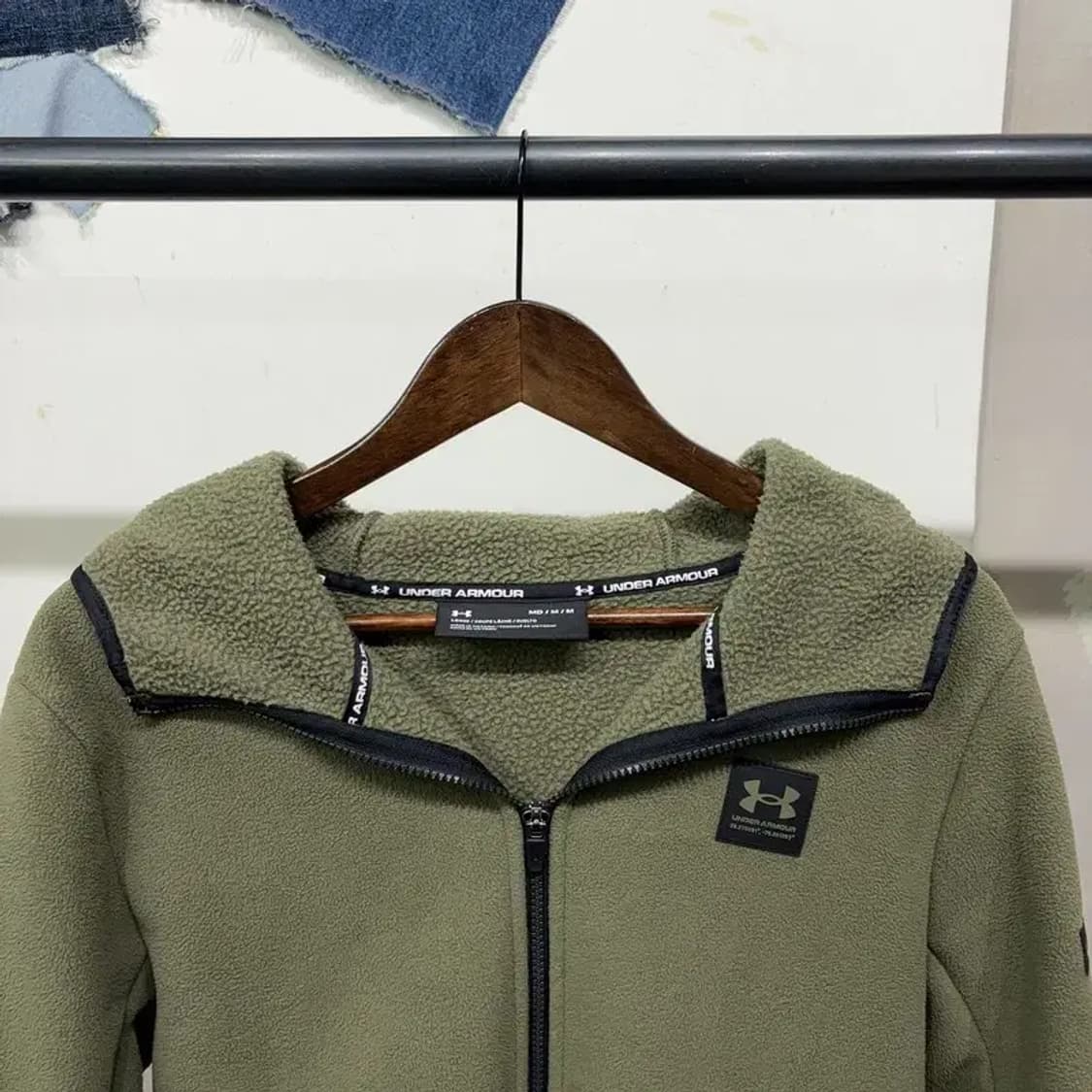 (95) 언더아머 여성 운동 캐주얼 기모 후드집업 자켓 상품이미지2