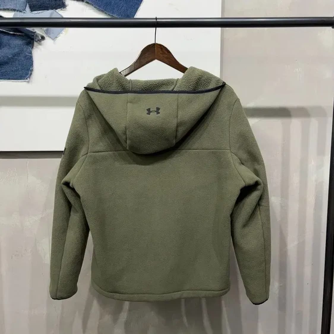 (95) 언더아머 여성 운동 캐주얼 기모 후드집업 자켓 상품이미지4