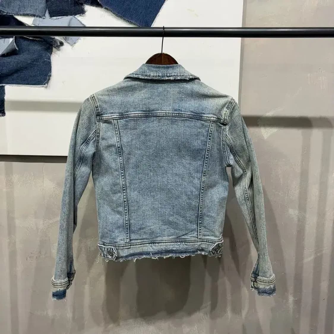 (85) 자라 ZARA 여성 데님 트러커 크롭 자켓 상품이미지3