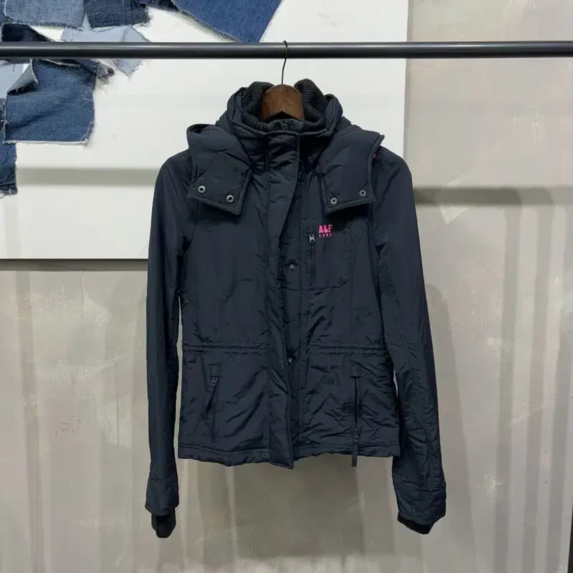 (90) 아베크롬비 여성 캐주얼 네이비 자켓 상품이미지1