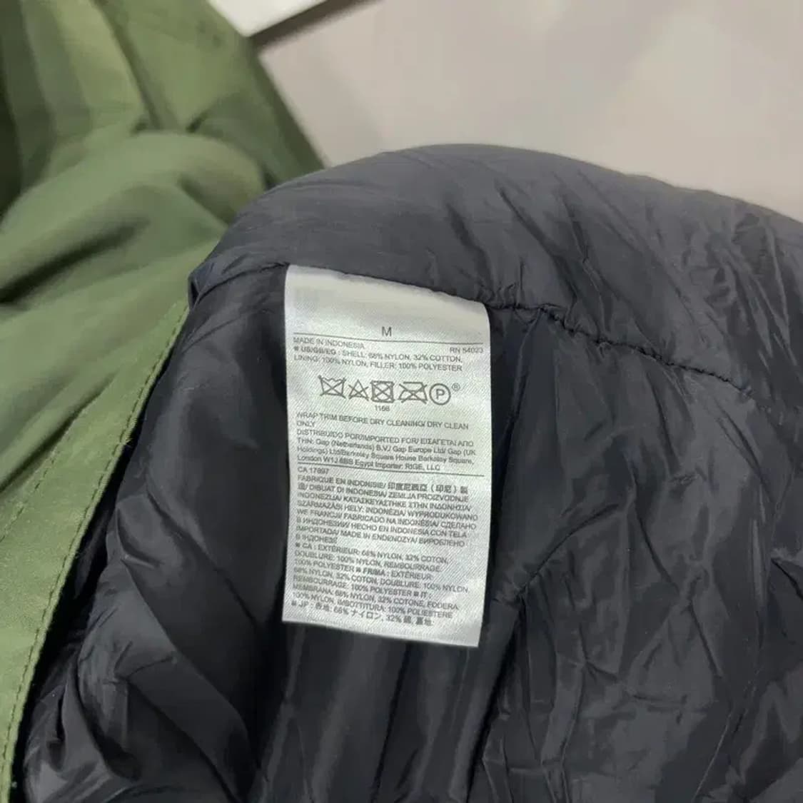 (95) 바나나리퍼블릭 밀리터리 야상 블루종 자켓 상품이미지4