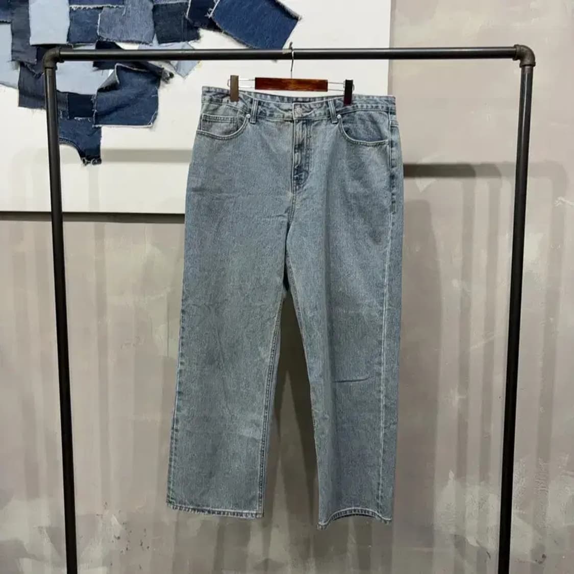 (빅사이즈) 무신사스탠다드 캐주얼 빅사이즈 데님팬츠 청바지 상품이미지1