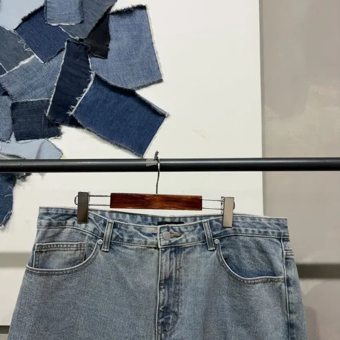 (빅사이즈) 무신사스탠다드 캐주얼 빅사이즈 데님팬츠 청바지 상품이미지2