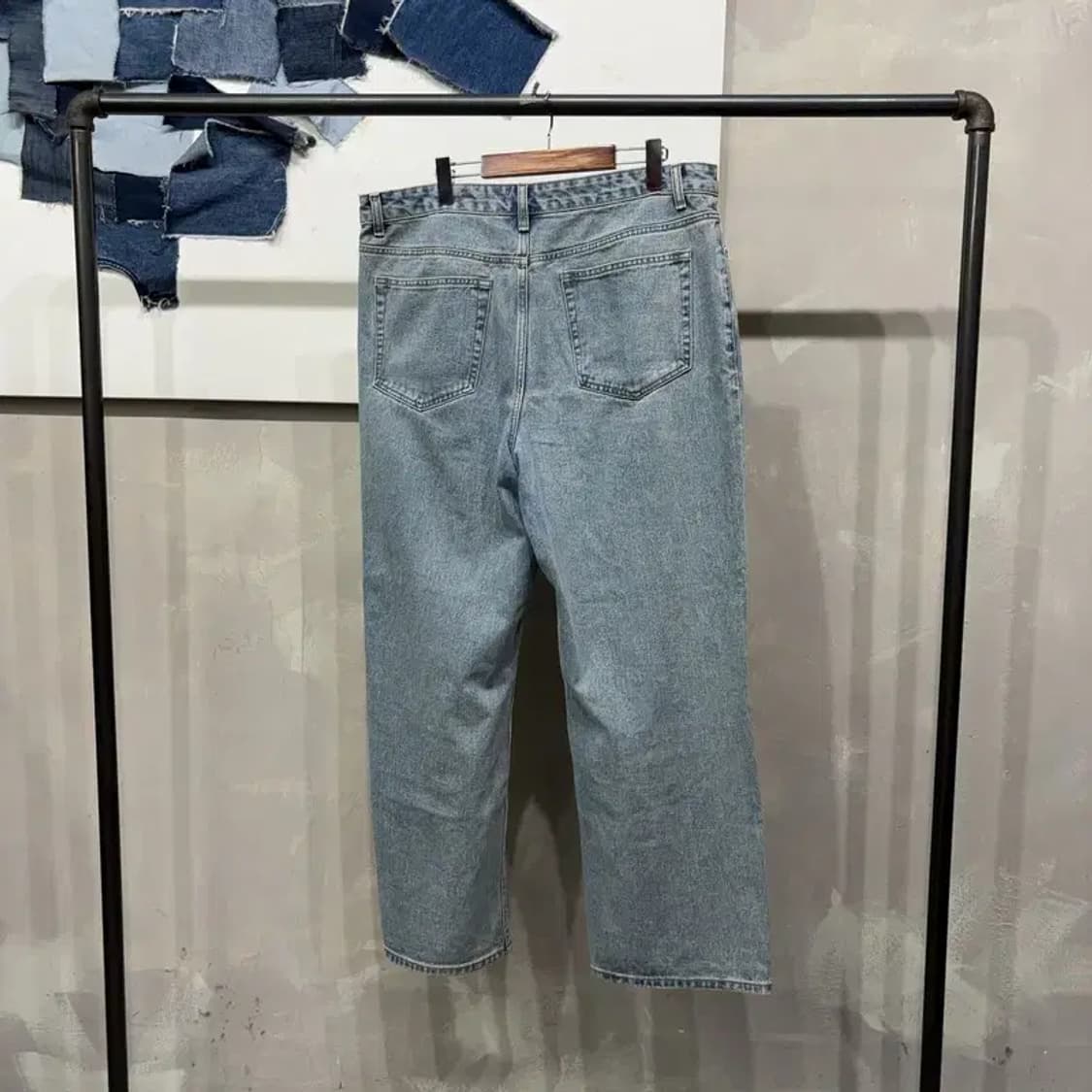 (빅사이즈) 무신사스탠다드 캐주얼 빅사이즈 데님팬츠 청바지 상품이미지3