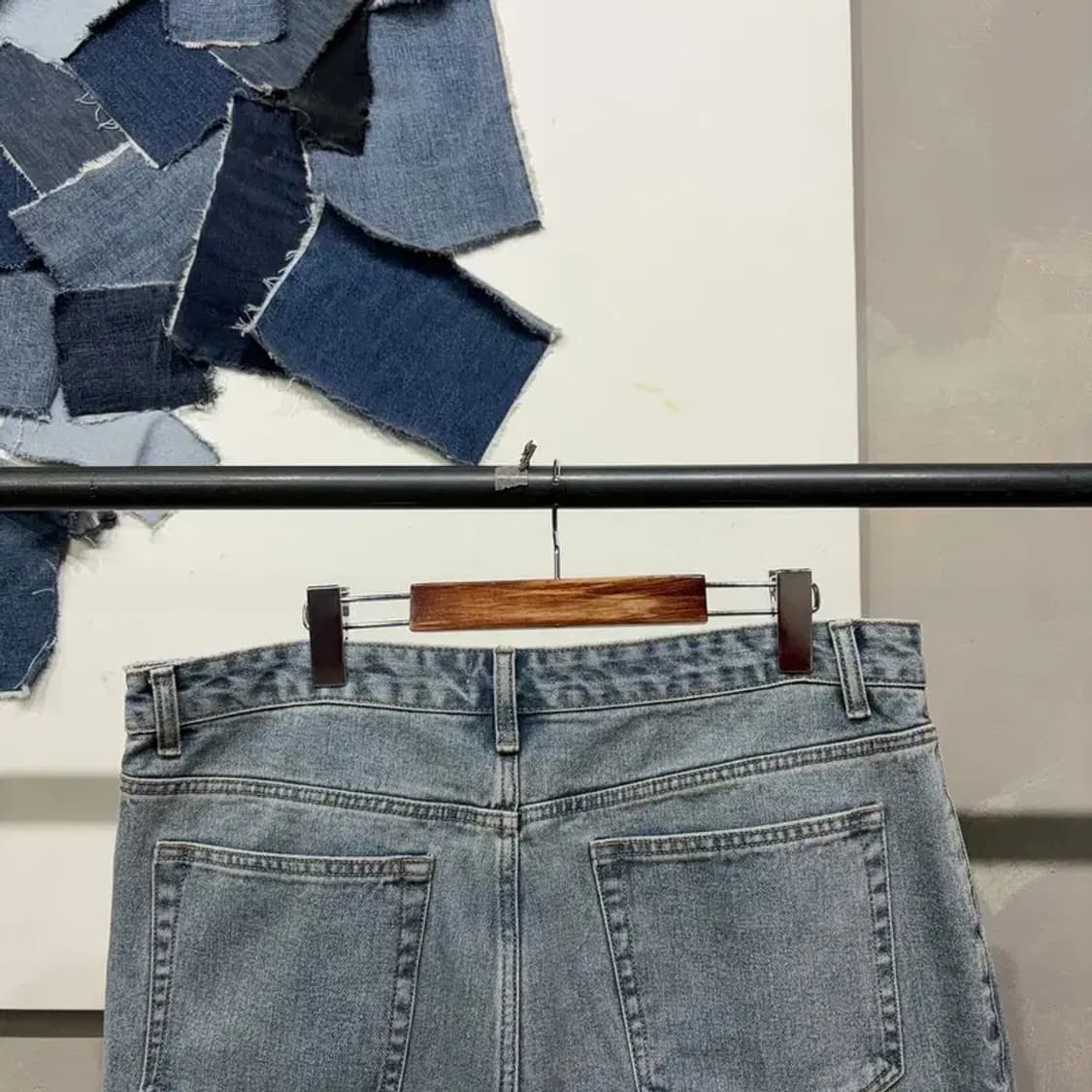 (빅사이즈) 무신사스탠다드 캐주얼 빅사이즈 데님팬츠 청바지 상품이미지4