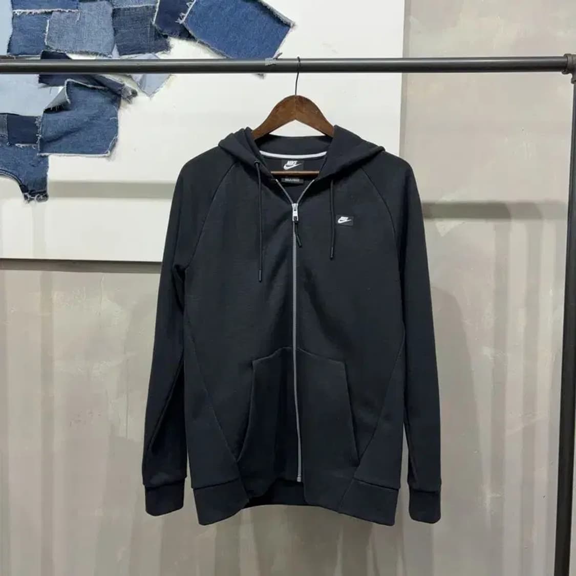 (100) 나이키 캐주얼 로고 후드집업 자켓 상품이미지1