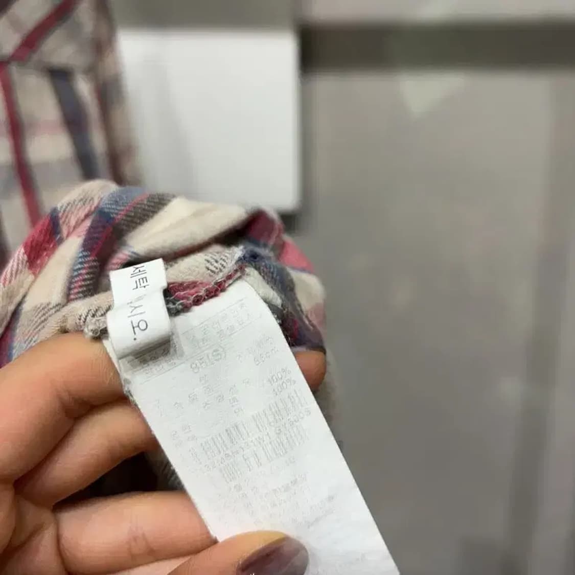 (85) 써스데이아일랜드 여성 캐주얼 체크 셔츠 남방 상품이미지5