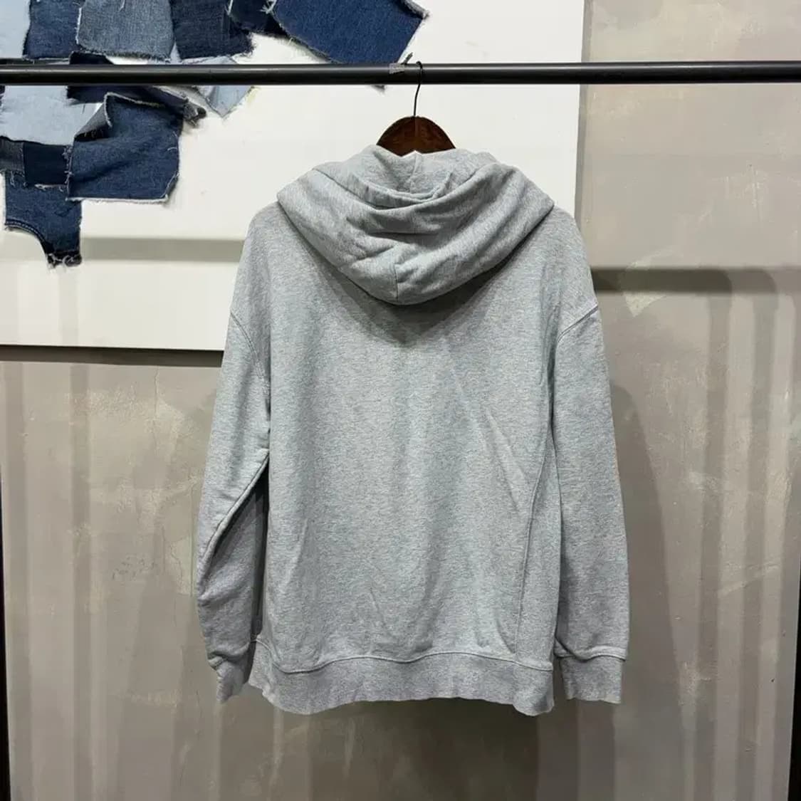 (105) 게스 캐주얼 스트릿 빅로고 후드티 상품이미지4