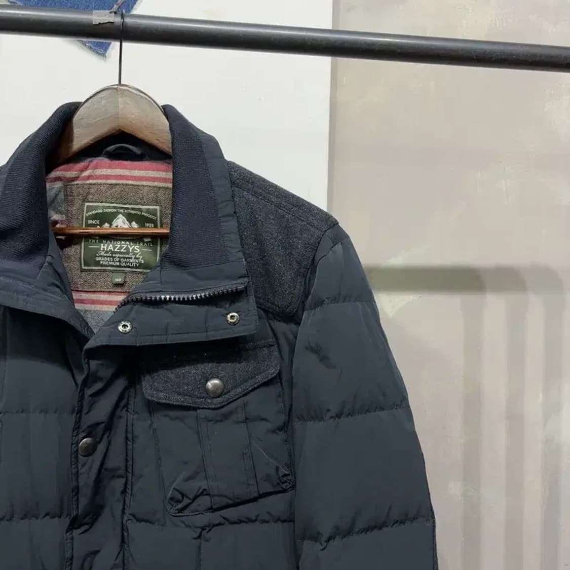 (100) 헤지스 캐주얼 덕다운 오리털 패딩 자켓 상품이미지3