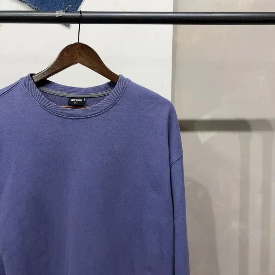 (100) 트릴리온 스트릿 캐주얼 맨투맨 긴팔 티 상품이미지3