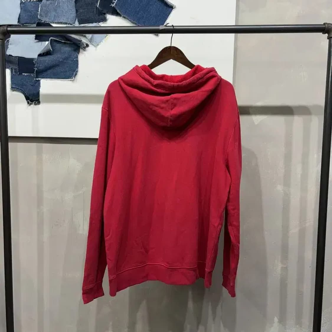 (105) GAP 갭 캐주얼 로고 기모 후드티 상품이미지4