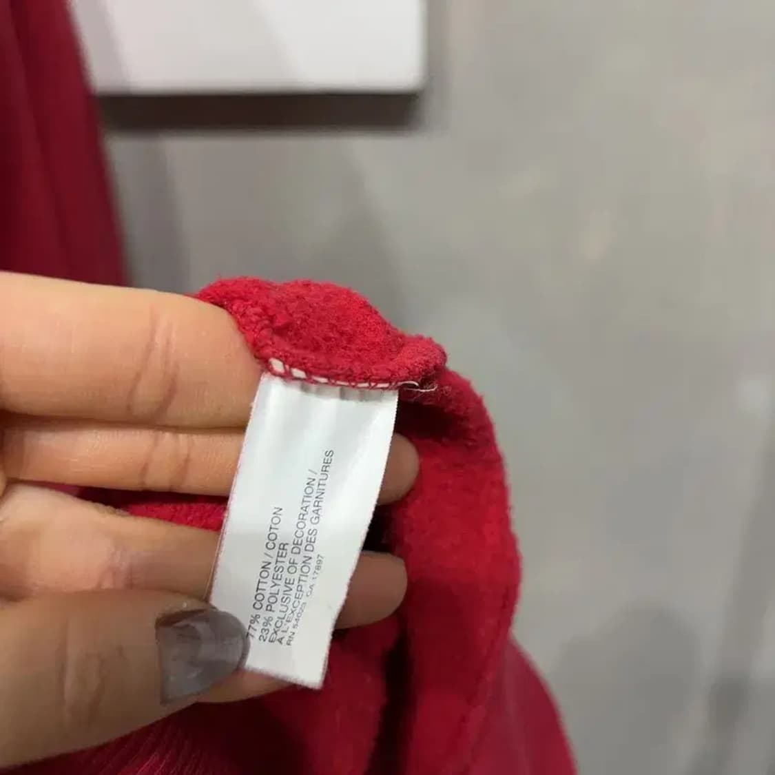 (105) GAP 갭 캐주얼 로고 기모 후드티 상품이미지5