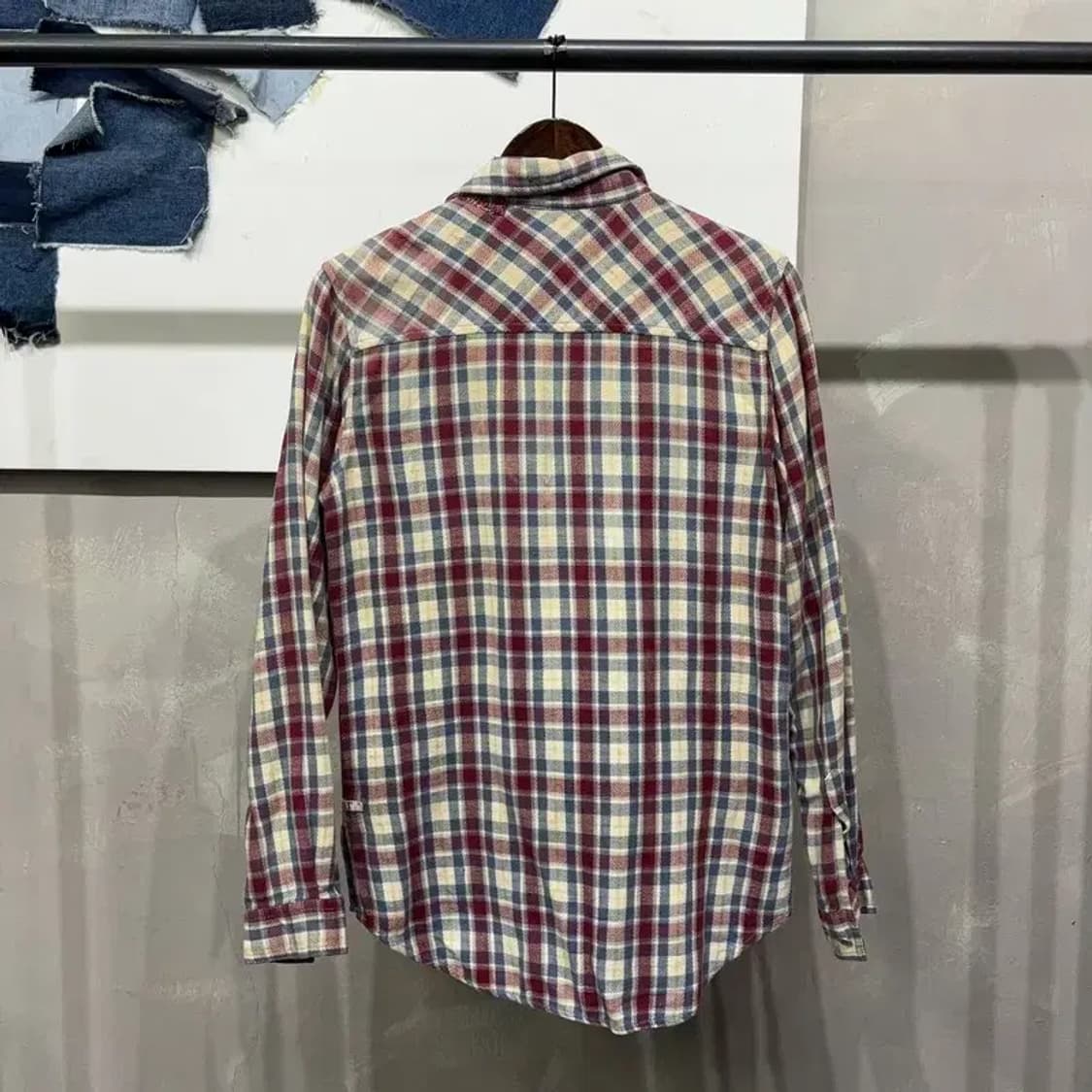 (95) 리바이스 여성 빈티지 포켓 체크 셔츠 남방 상품이미지4