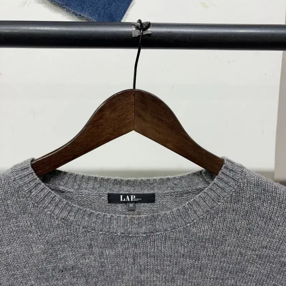 (95) 랩 LAP 여성 캐주얼 하트 울 라운드 니트 상품이미지2