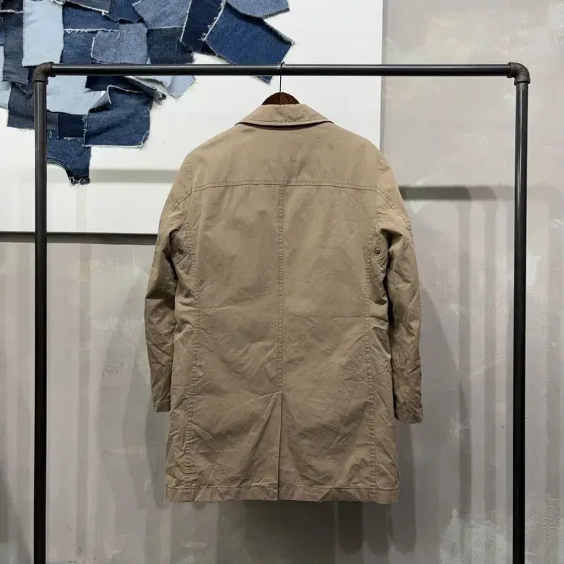 (100) 헨리코튼 캐주얼 클래식 롱 맥코트 상품이미지4