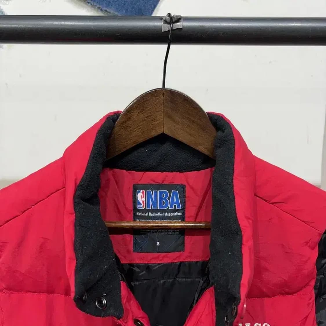 (90) NBA 시카고불스 농구 캐주얼 덕다운 오리털 패딩 조끼 상품이미지2