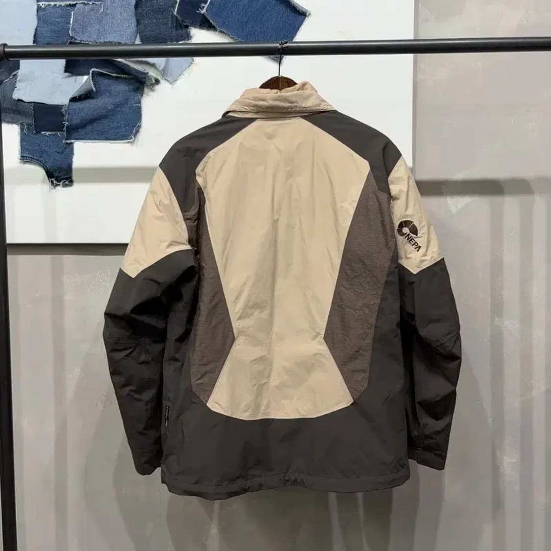 (100) 네파 등산 아웃도어 덕다운 오리털 바람막이 패딩 자켓 상품이미지4