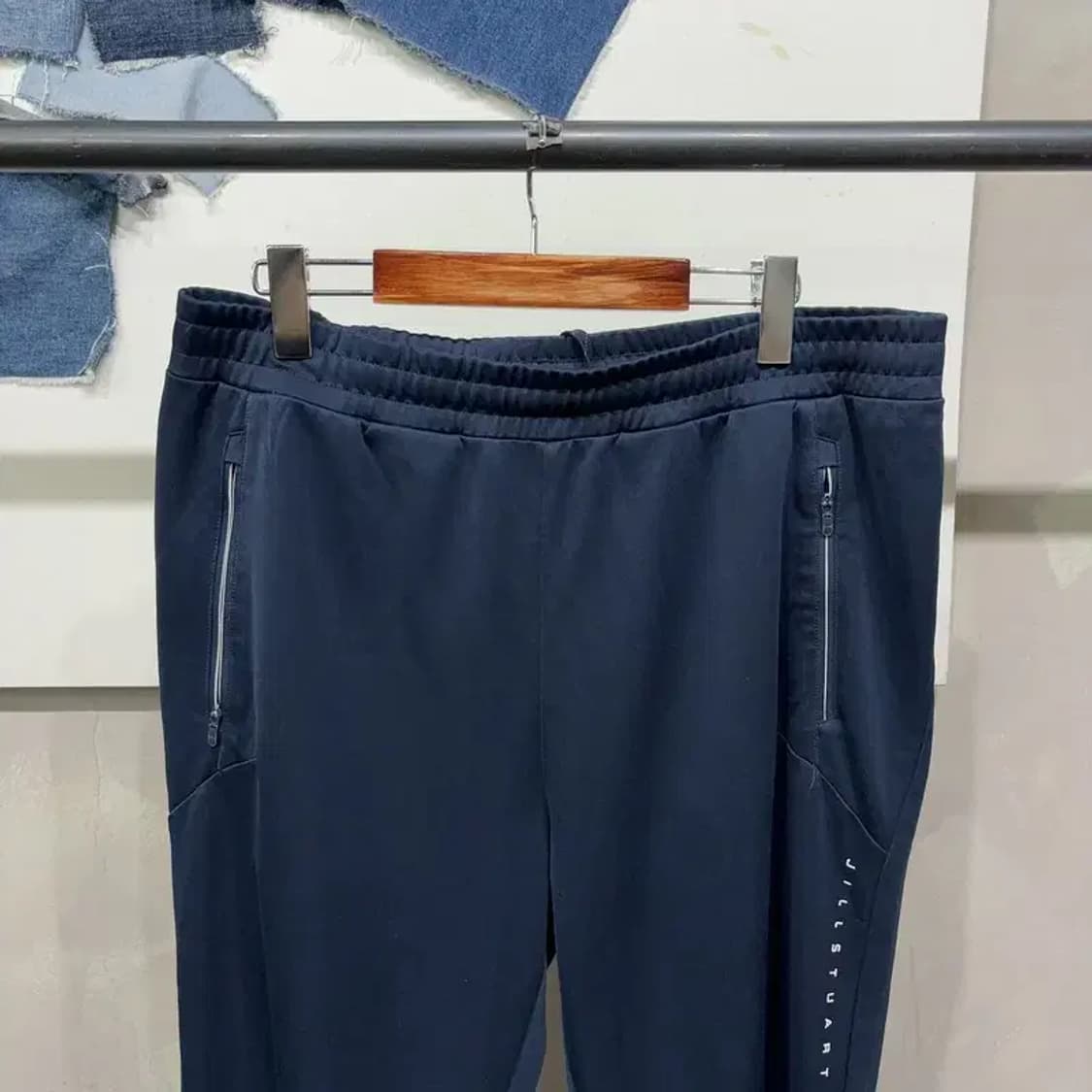 (빅사이즈) 질스튜어트 스포츠 캐주얼 기능성 밴딩 운동바지 팬츠 상품이미지3