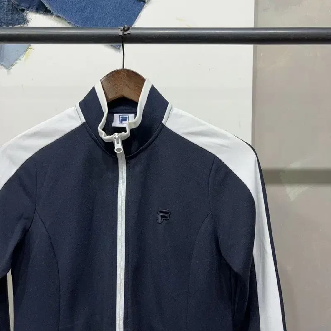 (90) 필라 휠라 여성  캐주얼 기능성 롱 투웨이 집업 자켓 상품이미지3