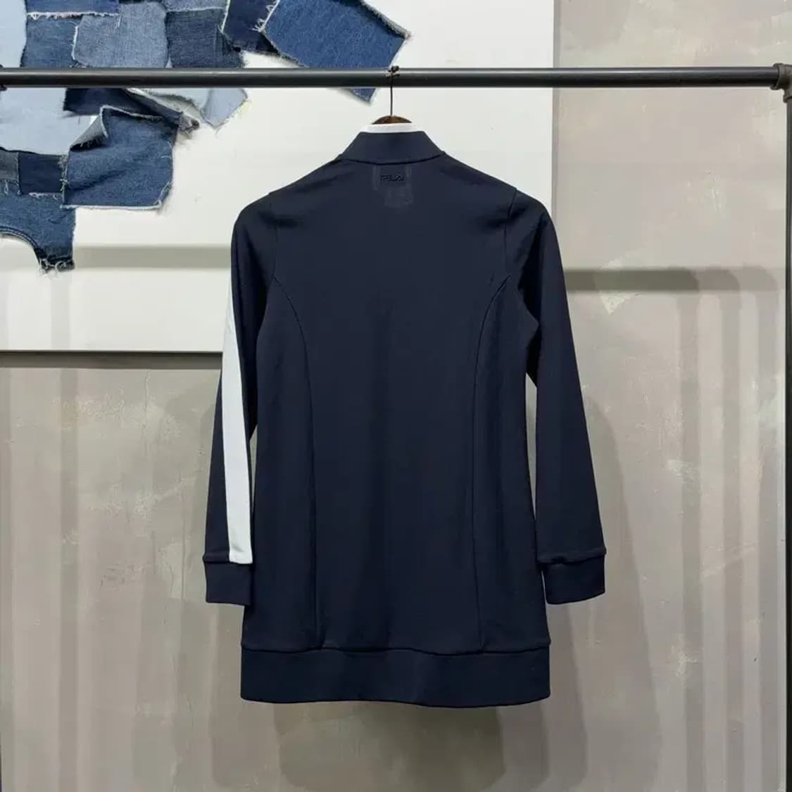 (90) 필라 휠라 여성  캐주얼 기능성 롱 투웨이 집업 자켓 상품이미지4