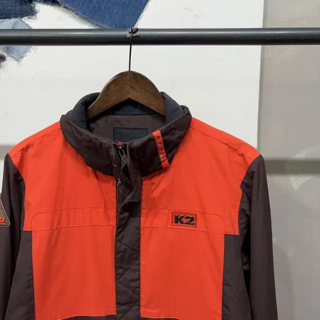 (95) K2 케이투 등산 아웃도어 배색 바람막이 자켓 상품이미지3