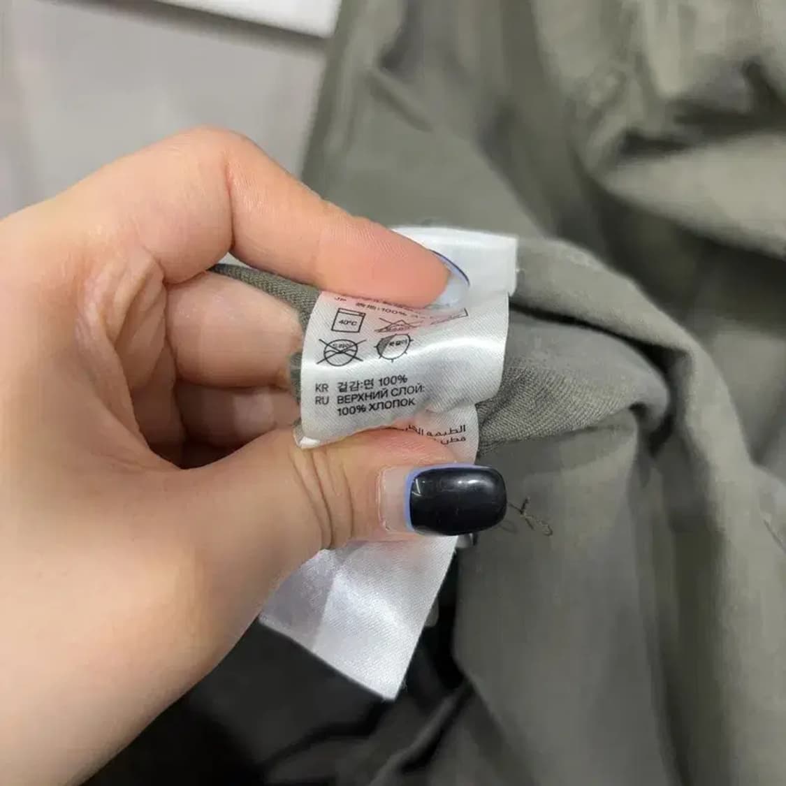 (95) H.M 흐앤므 여성 밀리터리 야상 투포켓 후드 자켓 상품이미지6