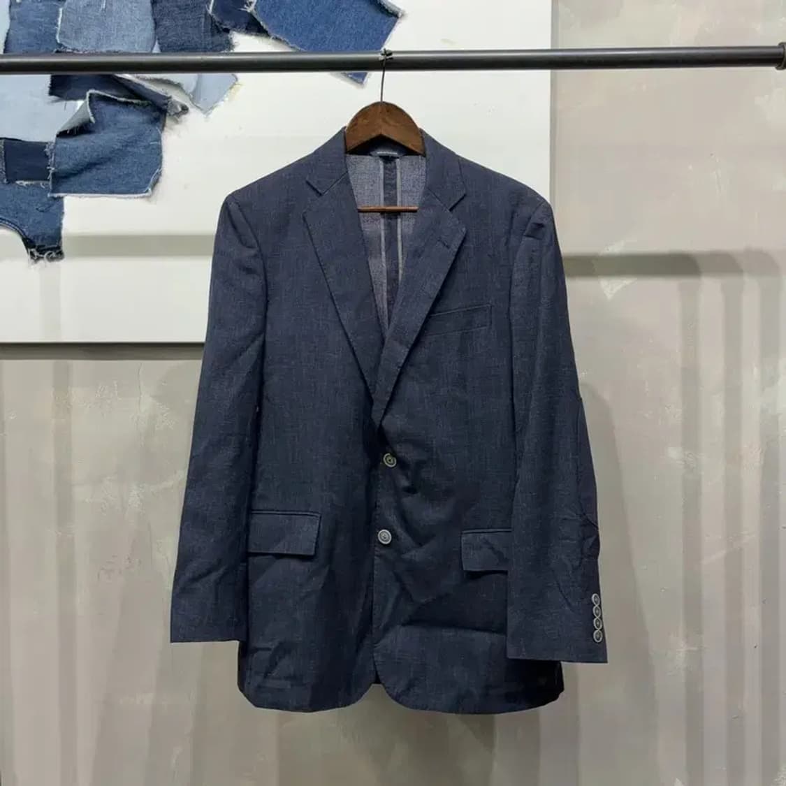 (100) 브룩스브라더스 클래식 캐주얼 싱글버튼 울 블레이저 자켓 상품이미지1