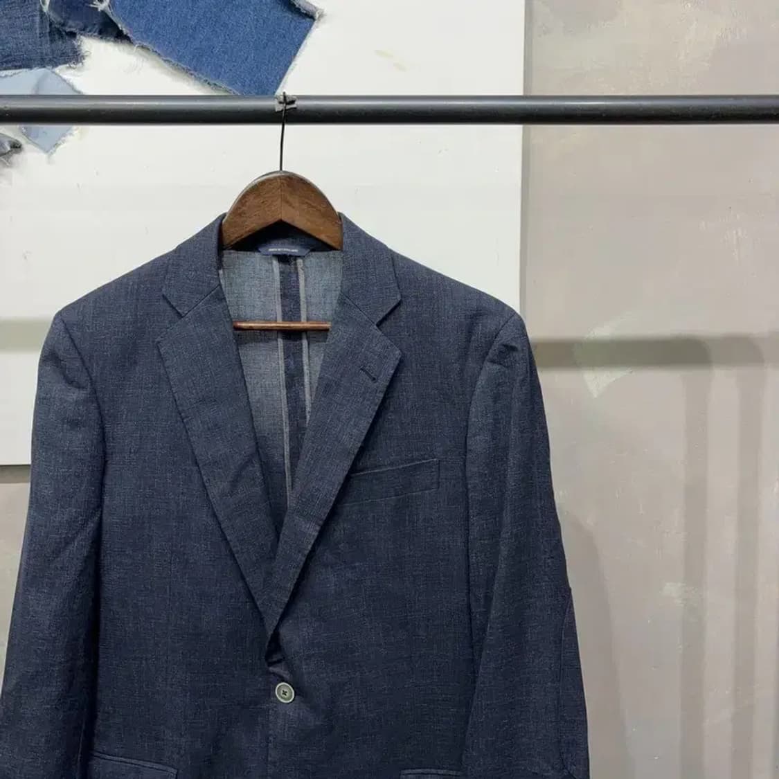 (100) 브룩스브라더스 클래식 캐주얼 싱글버튼 울 블레이저 자켓 상품이미지3