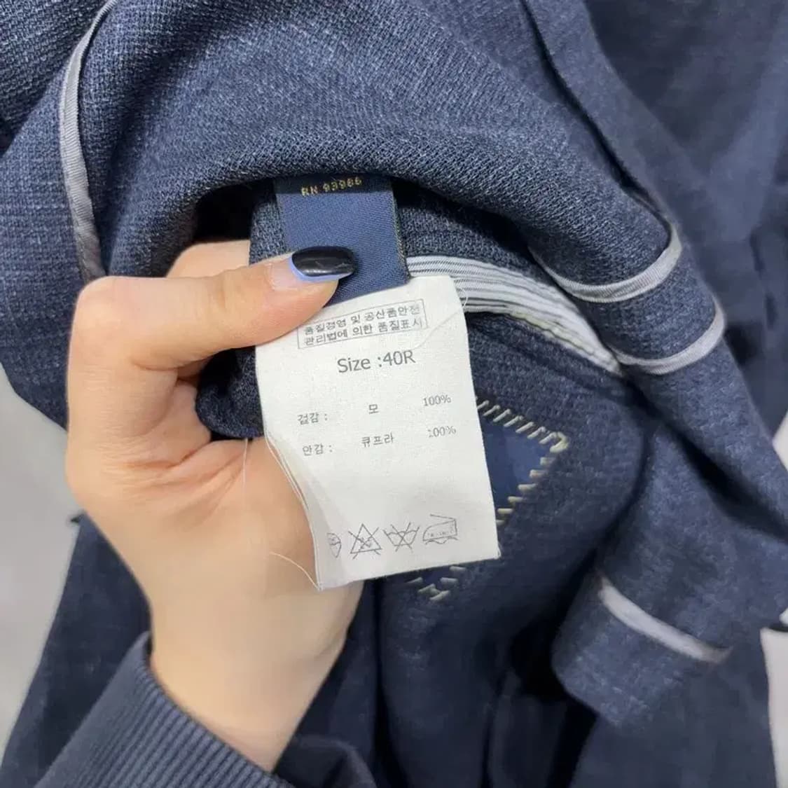 (100) 브룩스브라더스 클래식 캐주얼 싱글버튼 울 블레이저 자켓 상품이미지7