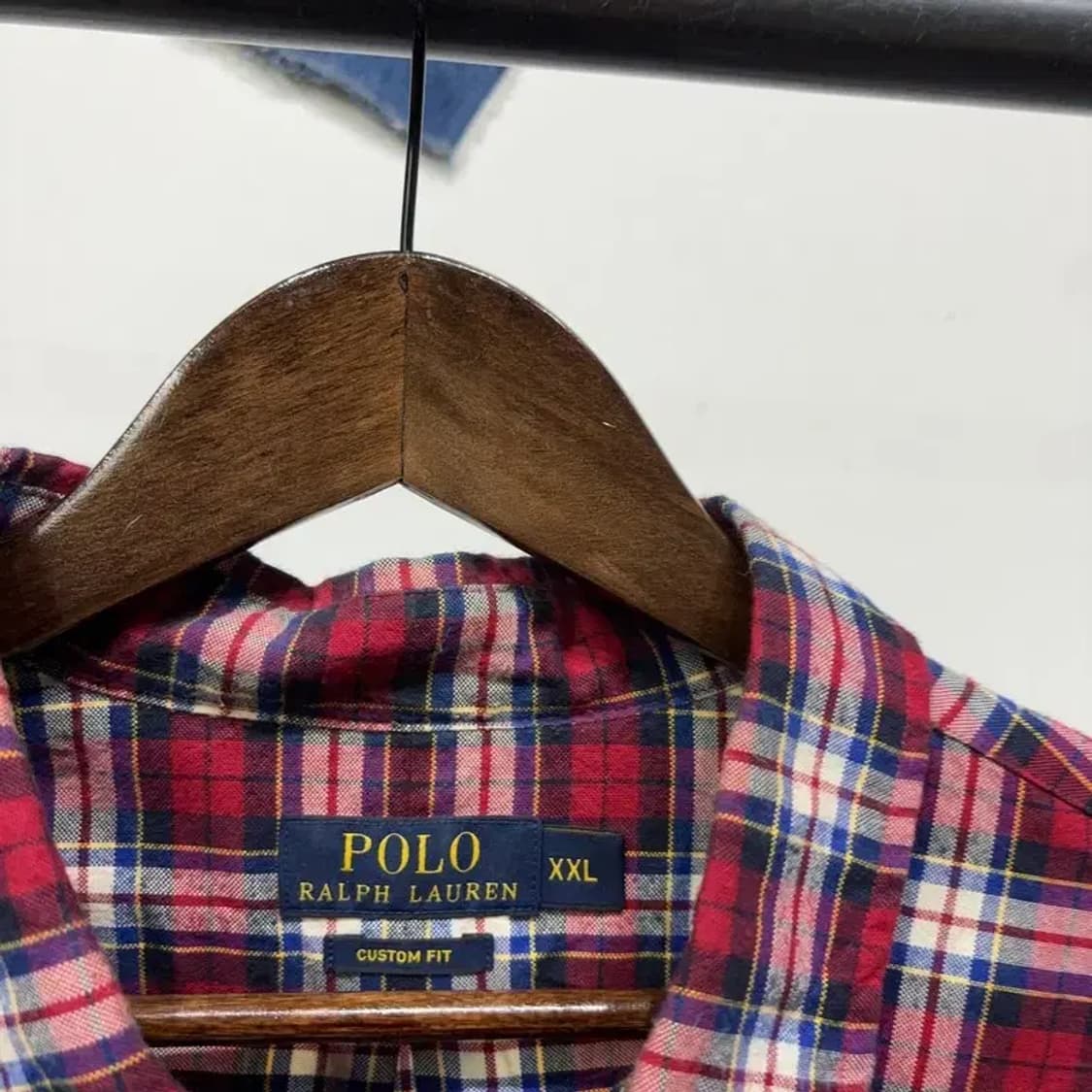 (115) 폴로 랄프로렌 캐주얼 자수 체크 셔츠 남방 상품이미지2