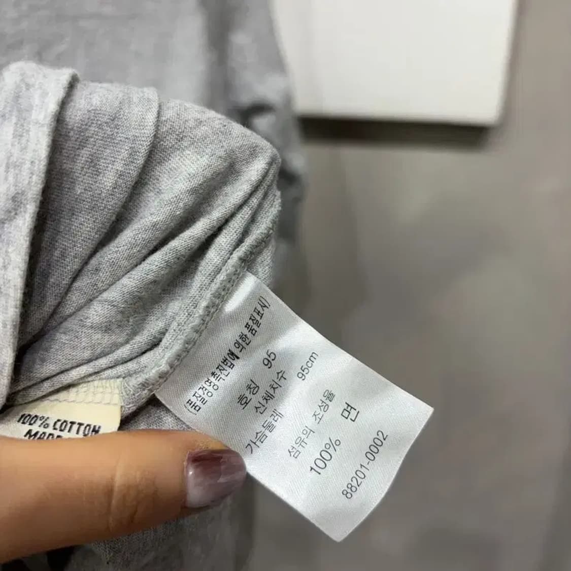 (95) 리바이스 여성 빈티지 빅로고 롱슬리브 긴팔 티 상품이미지5