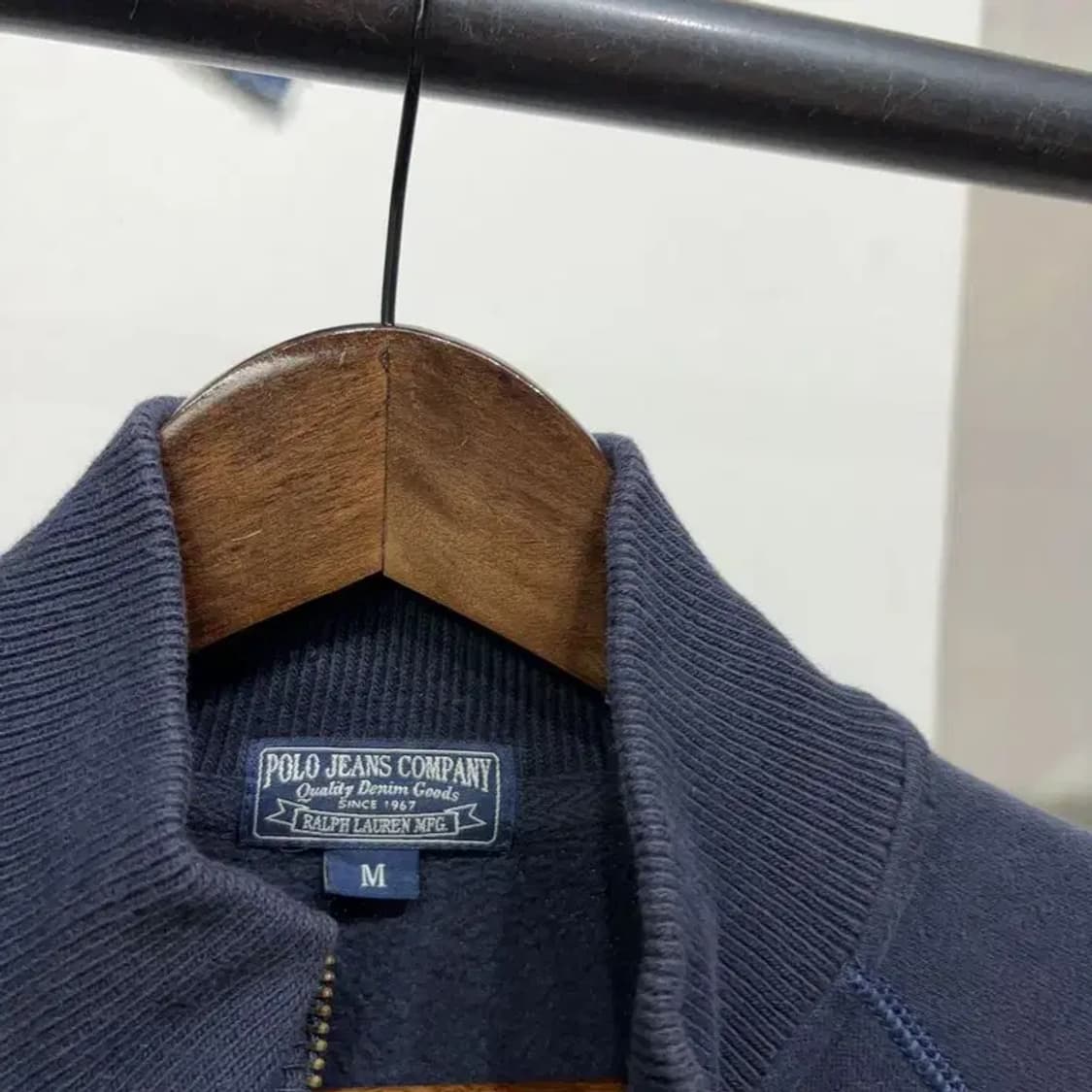 (95) 폴로진스 빈티지 스트릿 자수 기모 집업 자켓 상품이미지2