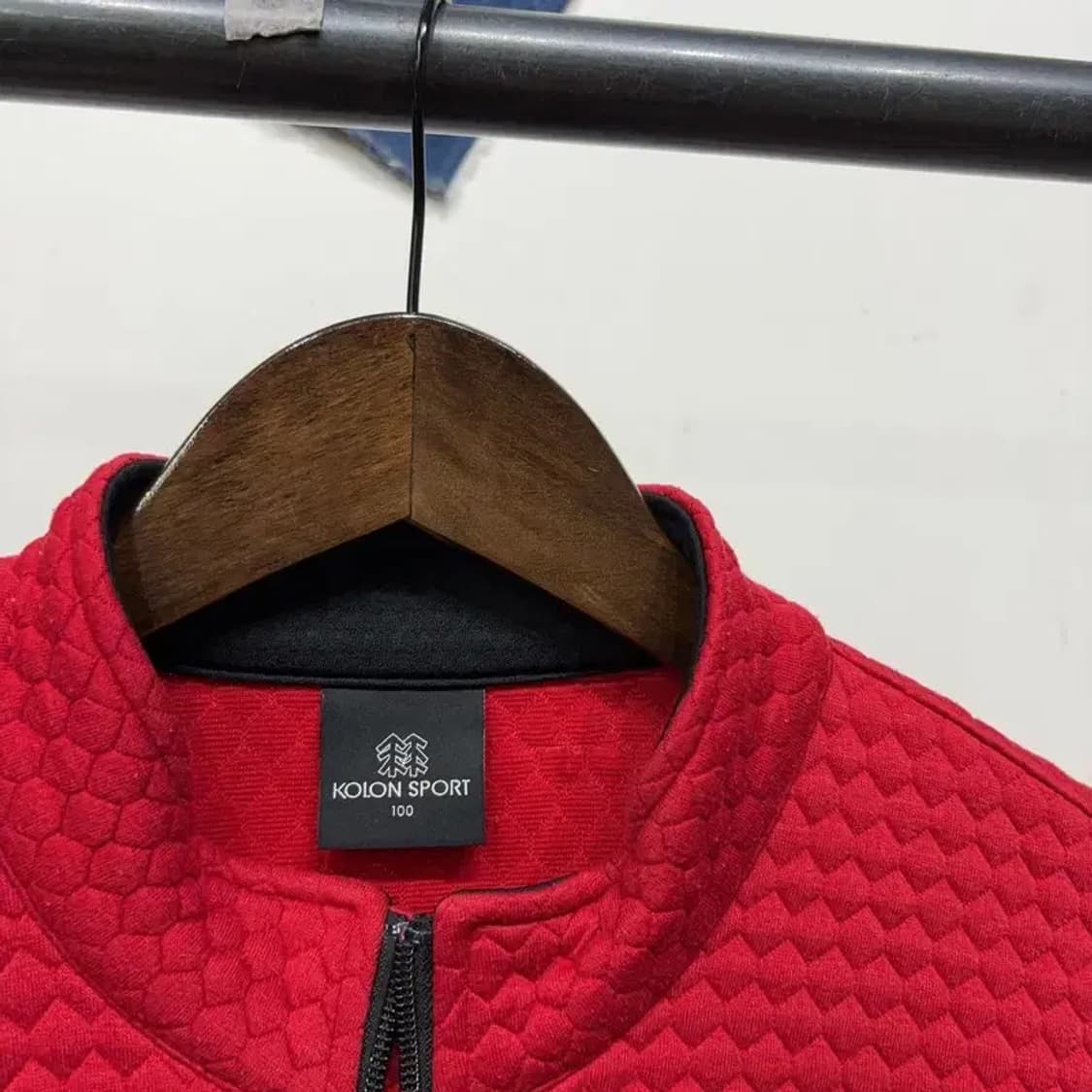 (100) 코오롱스포츠 여성 등산 아웃도어 퀼팅 후리스 자켓 상품이미지2