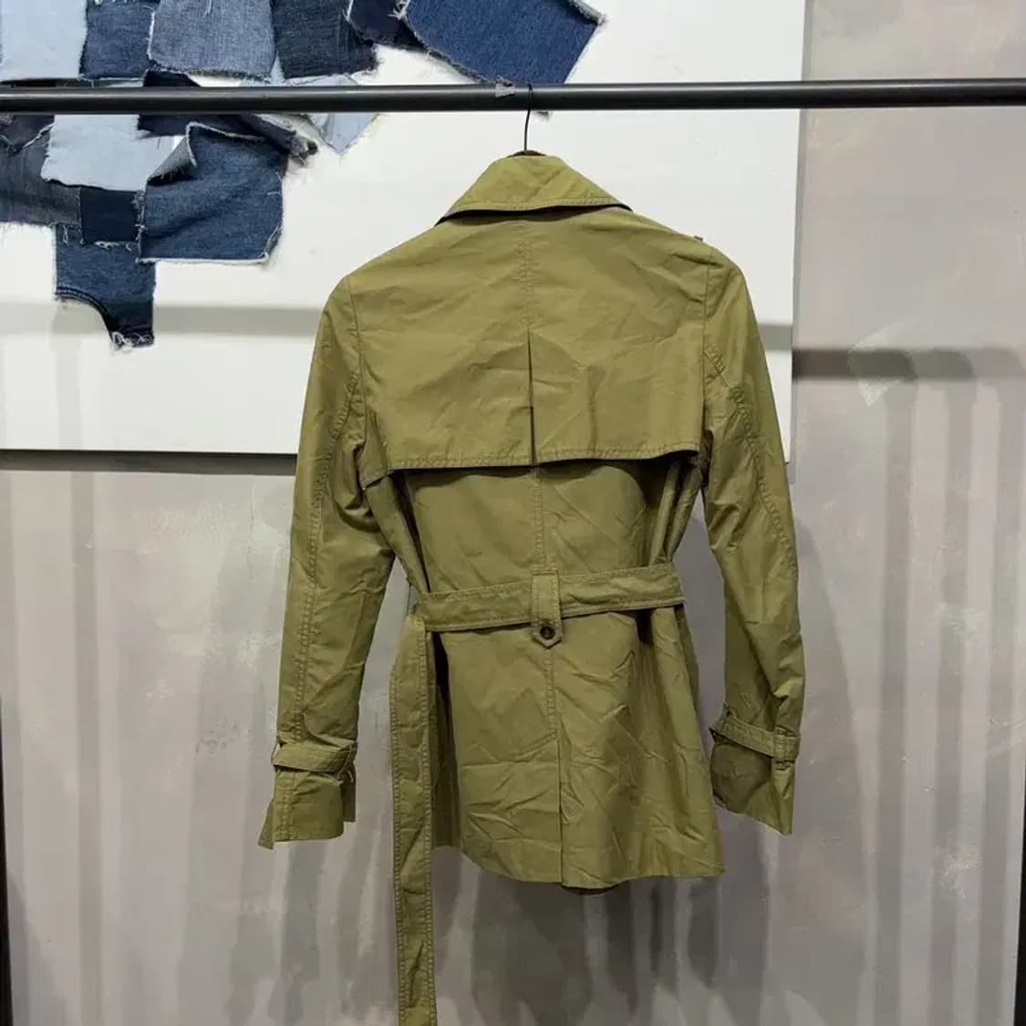 (90) 빈폴 여성 캐주얼 더블버튼 숏 트렌치코트 상품이미지4