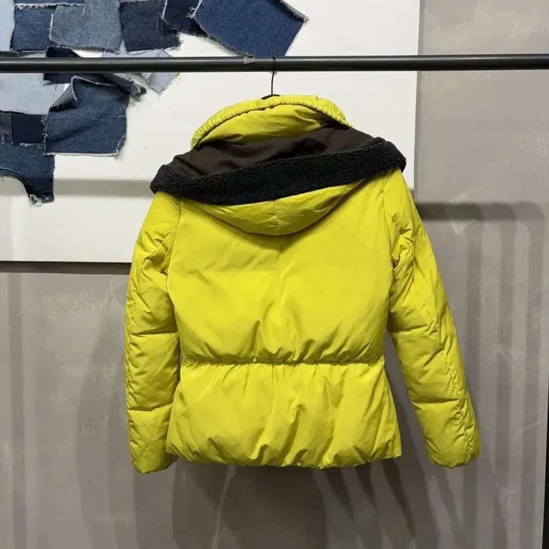 (85) 바나나리퍼블릭 여성 캐주얼 오리털 덕다운 숏패딩 상품이미지4