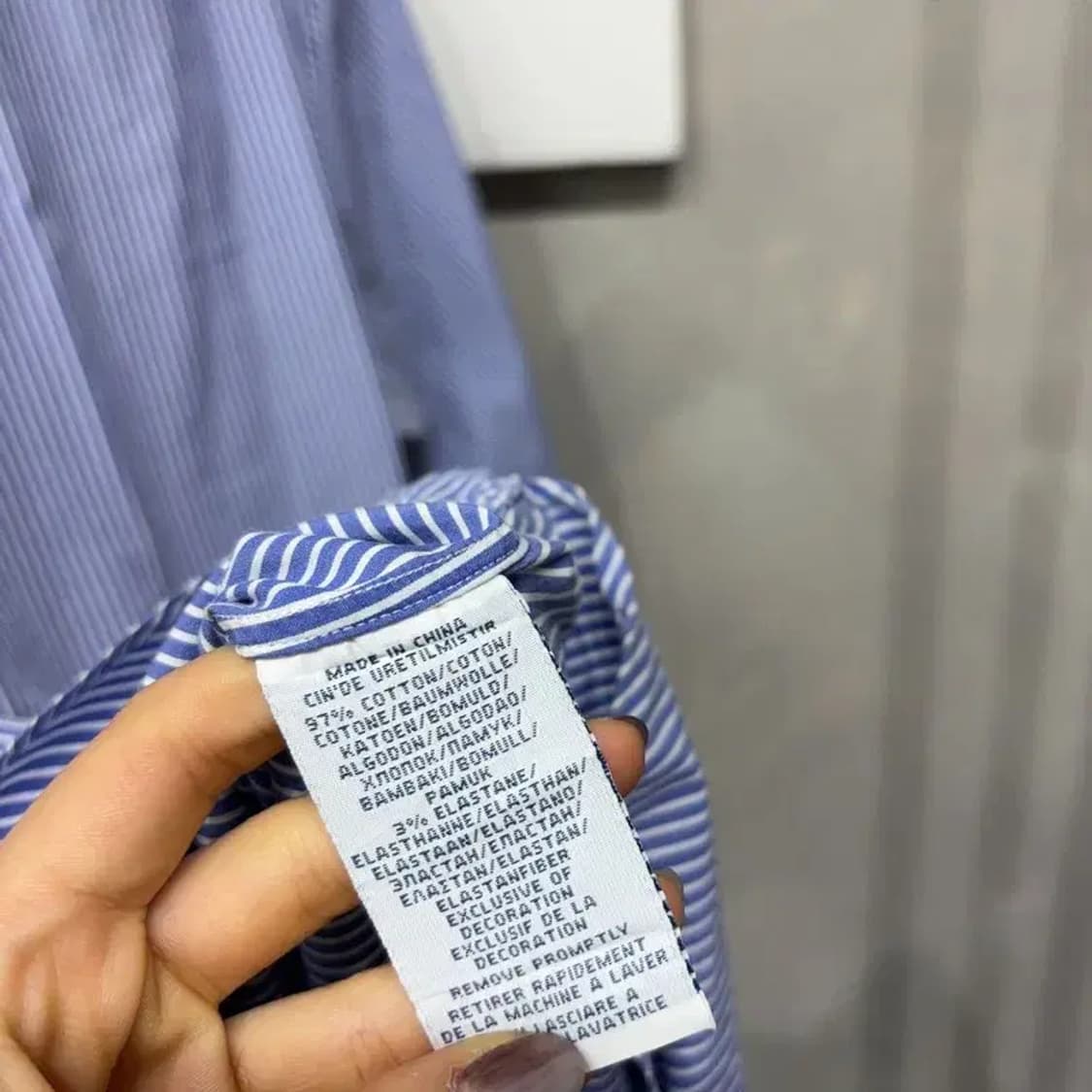 (110) 폴로 랄프로렌 캐주얼 슬림핏 스트라이프 셔츠 남방 상품이미지5