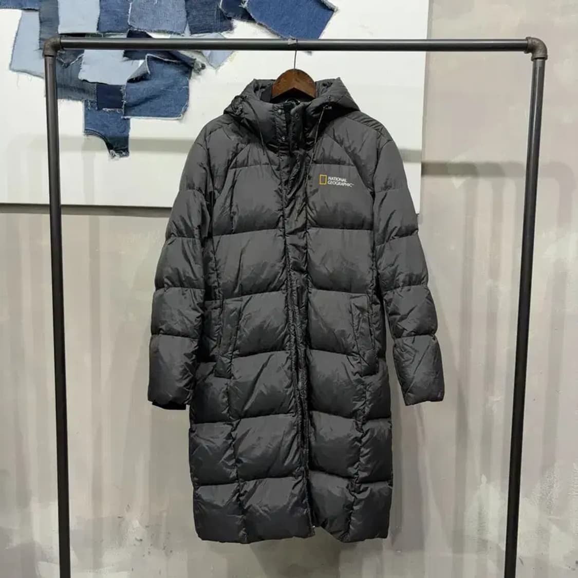 (95) 내셔널지오그래픽 캐주얼 덕다운 오리털 롱패딩 상품이미지1