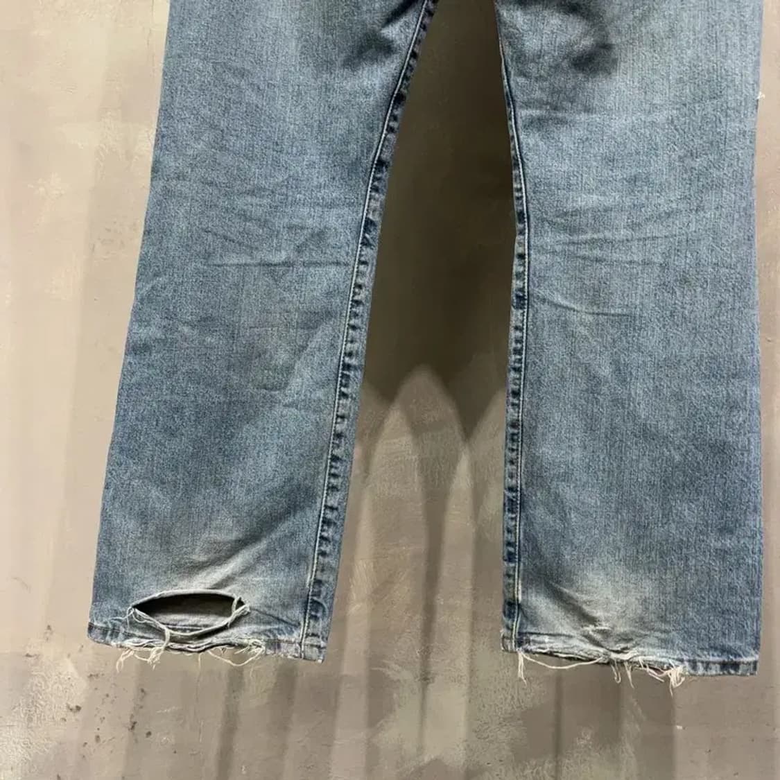 (빅사이즈) 리바이스 501 빈티지 디스트로이드진 청바지 상품이미지6